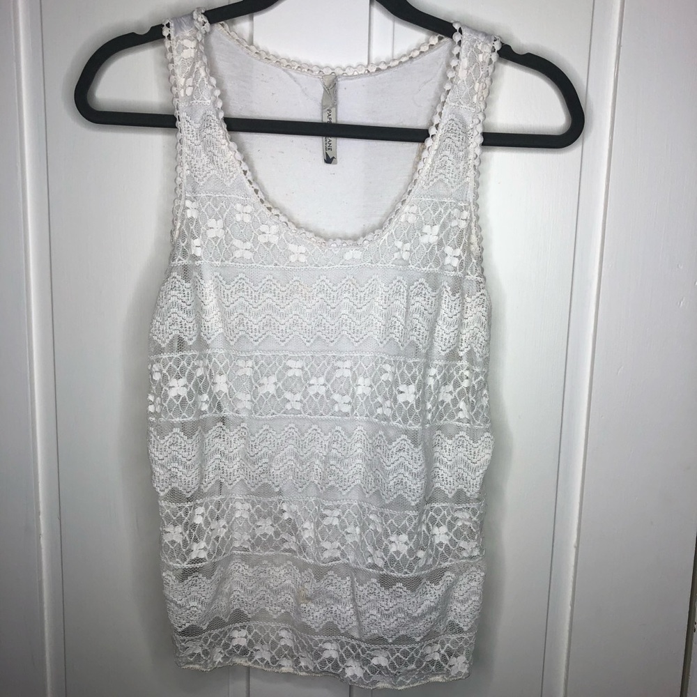 Paper Crane Laced Summer Top